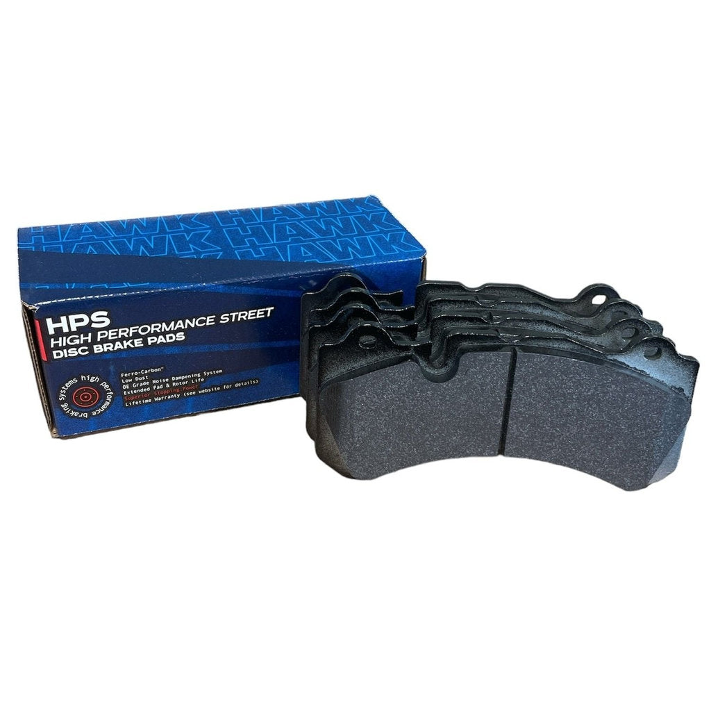 HAWK HB581F.660 Brake Pads HPS Brembo 6 pistons type J, N/PORSCHE 911 (997) 3.8 GT3 Photo-0 