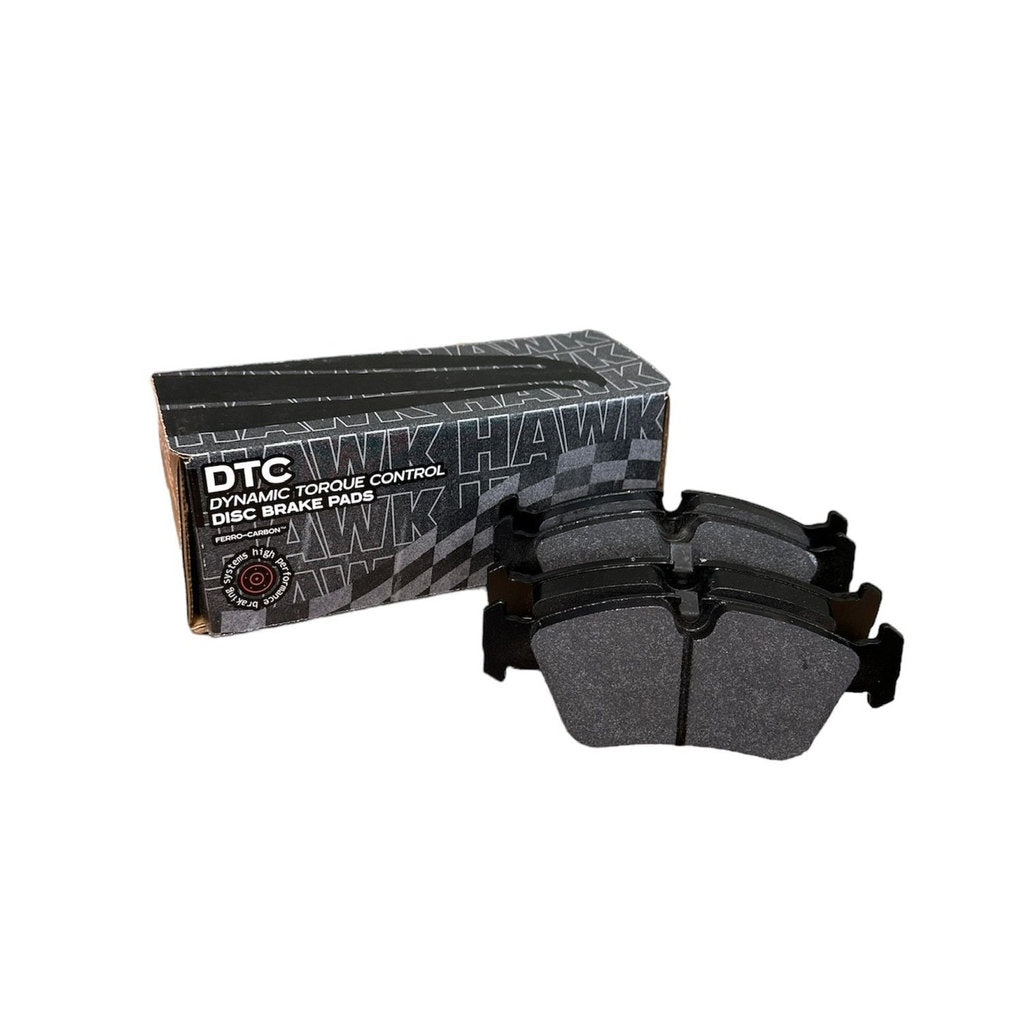 HAWK HB136G.690 Brake Pads DTC-60 (18 mm) Front BMW 328Ci E46 sedan Photo-0 