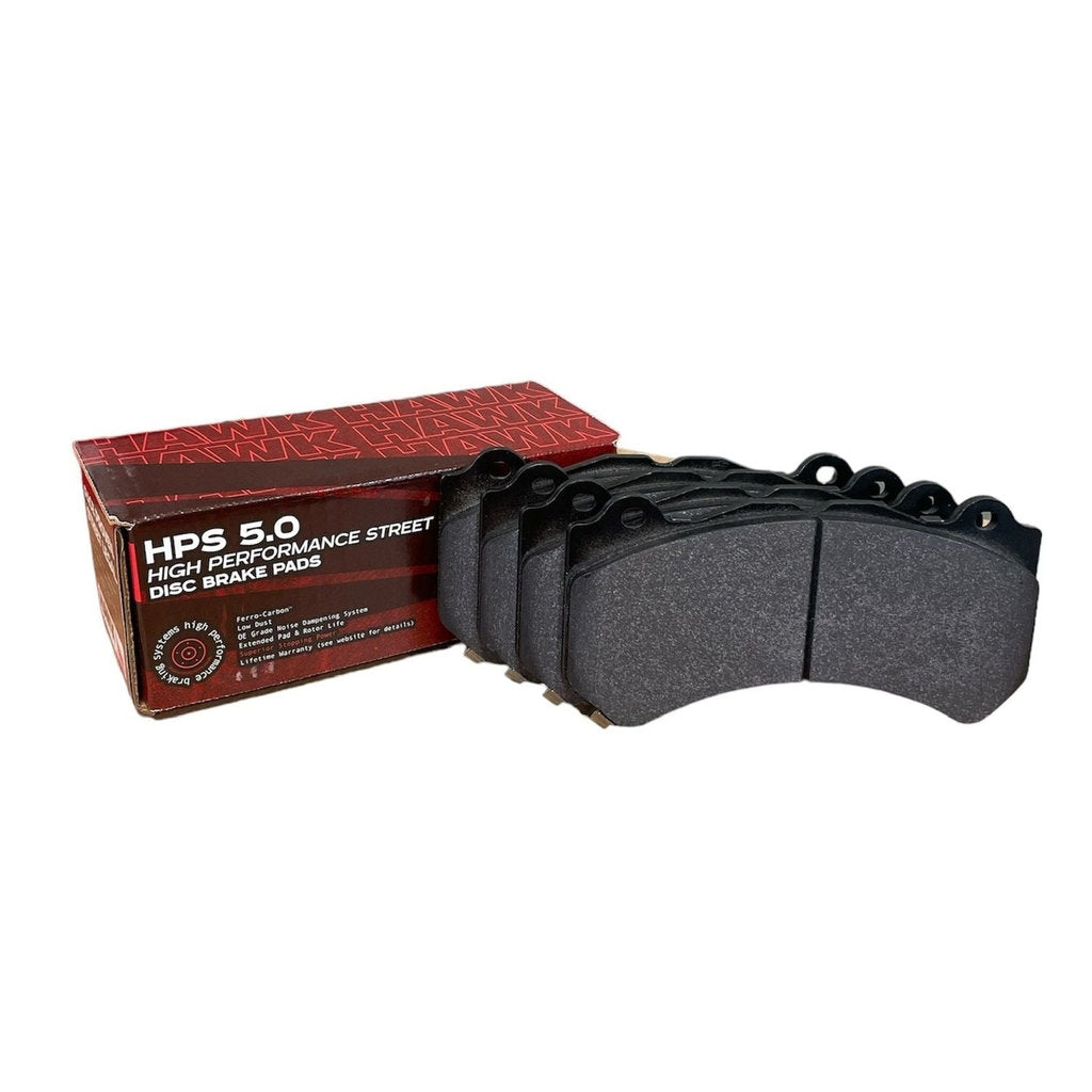HAWK HB649B.605 Brake Pads HPS 5.0 Front CHEVROLET Camaro 6.2/Grand Cherokee (WK2) SRT8/CADILLAC CTS Photo-0 