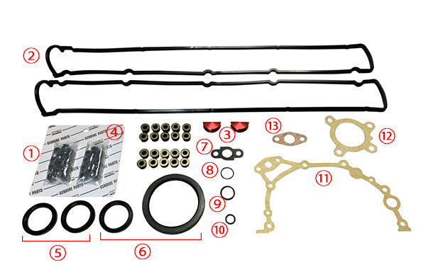 HKS 23009-AN011 Head Gasket Kit For Engine Overhaul Stopper 1.2 mm for RB26 Photo-1 