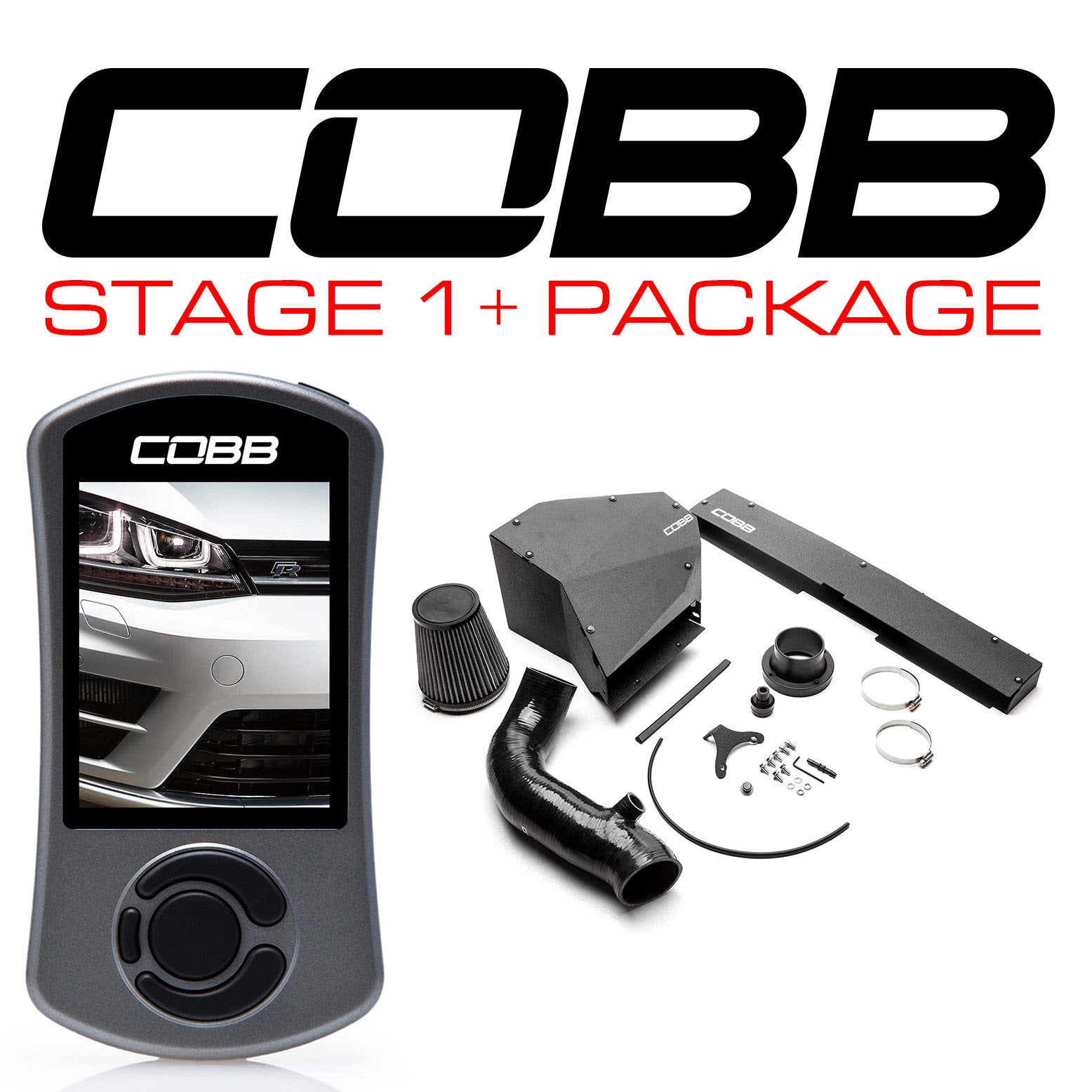 COBB VLK003001P VW Stage 1 + Power Package Golf R (Mk7) 2015-2017 USDM Photo-0 