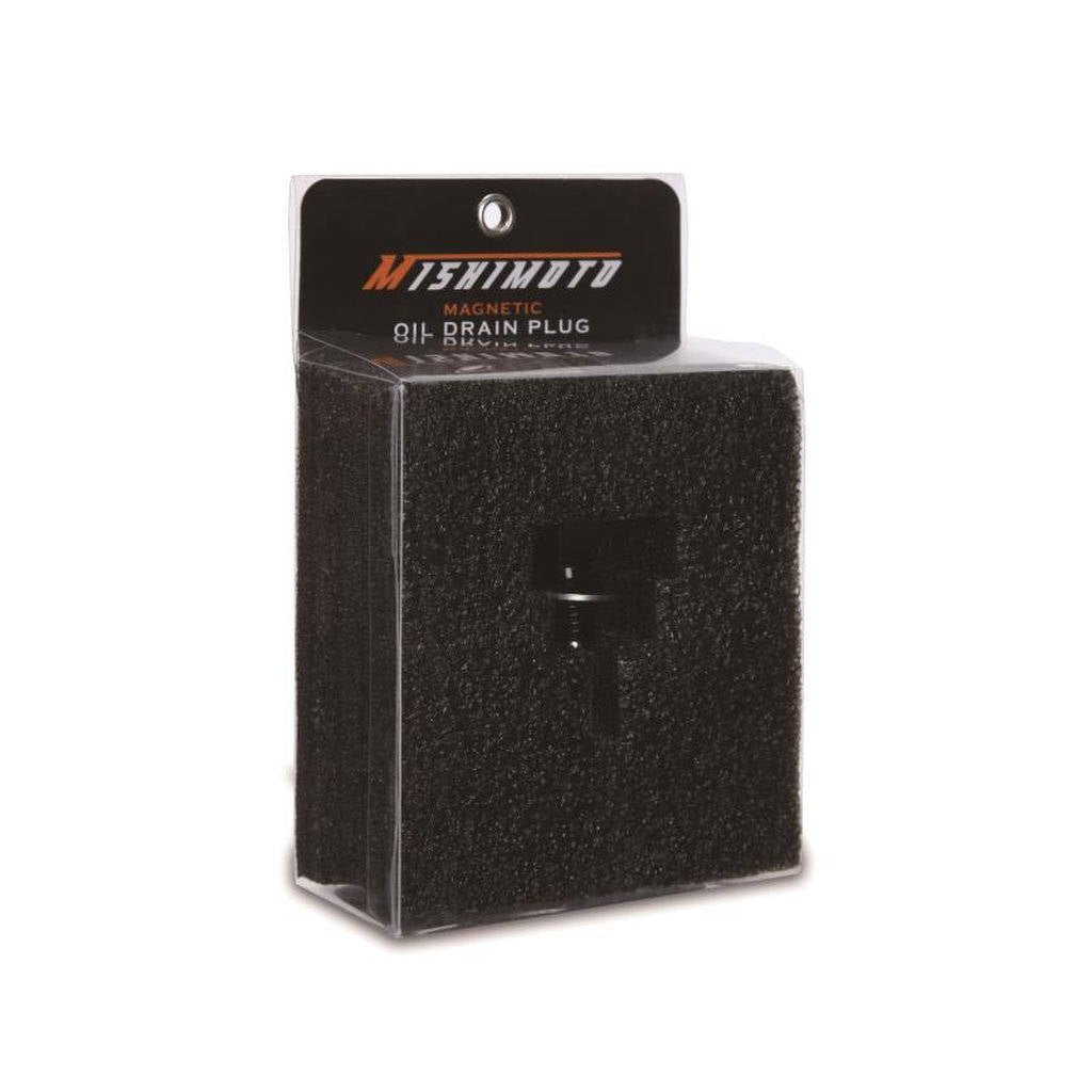 MISHIMOTO MMODP-1215B Magnetic Oil Drain Plug M12 x 1.5, Black Photo-2 
