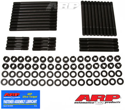 ARP 235-4516 Head Stud Kit for Chevrolet Big Block MKIV w/Merlin heads. 8 long exhaust studs. undercut. hex Photo-0 