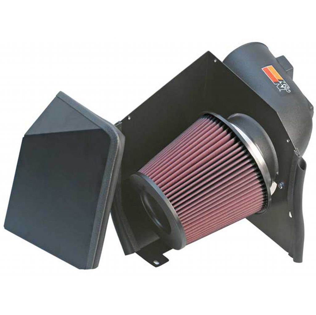 K&N 57-3000 Performance Air Intake System GM 2500HD/3500HD 2005.5-06, V8-6.6L TURBO DIESEL Photo-0 