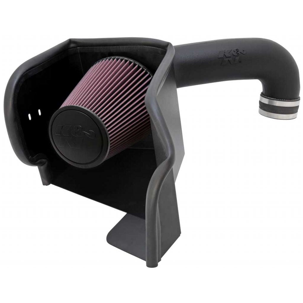 K&N 63-1561 Performance Air Intake System AIRCHARGER; DODGE RAM 1500 5.7L V8 HEMI, 09-14 Photo-0 
