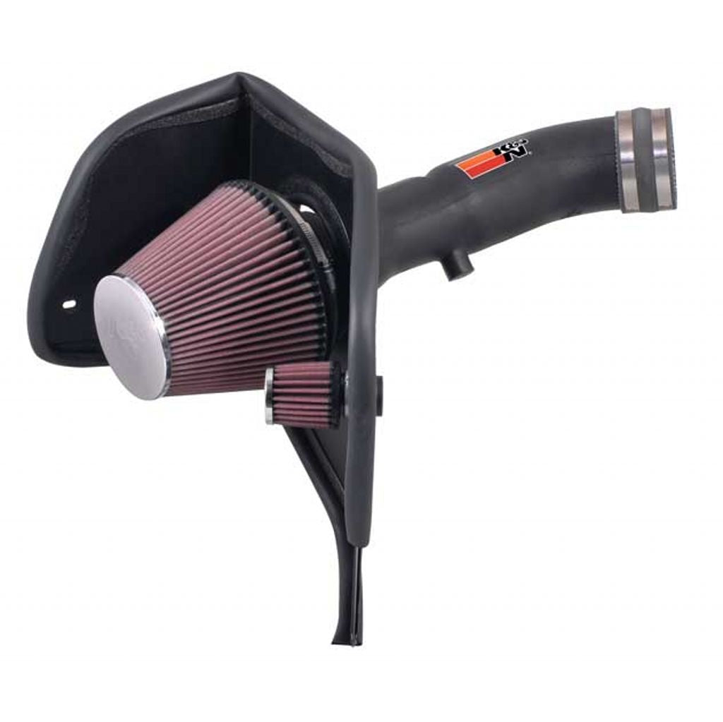 K&N 63-3065 Performance Air Intake System AIRCHARGER; GM COLORADO/CANYON/H3, L5-3.7L; 07-12 Photo-0 