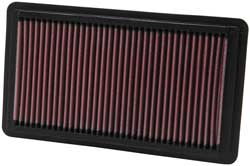 K&N 33-2343 Replacement Air Filter HONDA CIVIC SI 2.0L-L4, 06-10; ELEMENT 2.4L-L4 07-10 Photo-0 