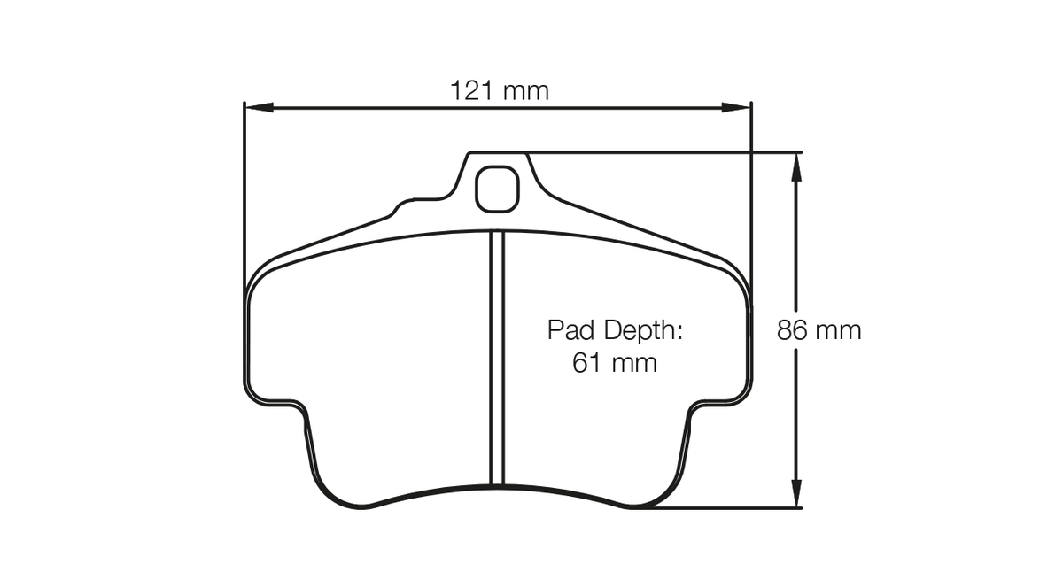 PAGID 2405-RS42 Rear Brake Pads for PORSCHE 718 Cayman T 982C (PCCB brakes) Photo-0 