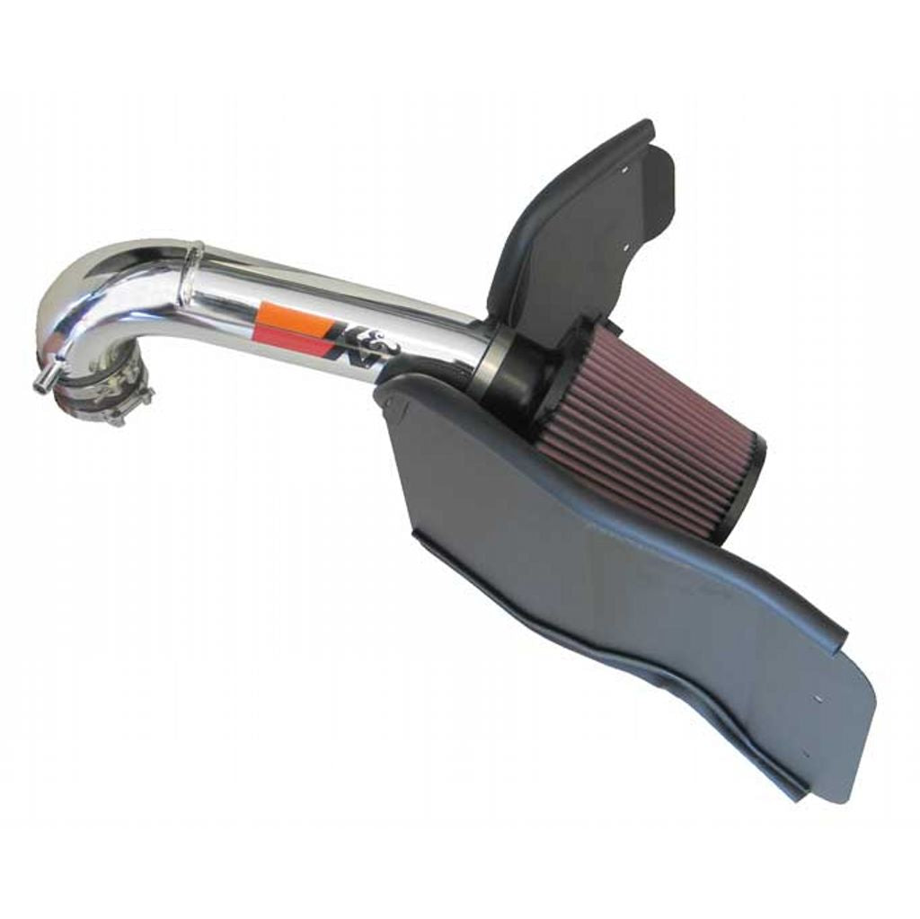 K&N 77-1526KP Performance Air Intake System PERF. INTAKE KIT; JEEP GRAND CHER, 99-04, L6-4.0L, BRIGHT Photo-0 