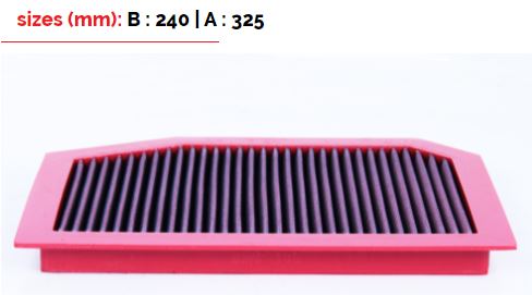 BMC FB136/04 AIR FILTER 240X325 Photo-0 