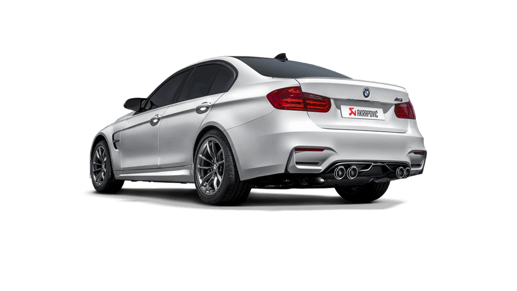 AKRAPOVIC M-BM/T/8H Slip-On Line (Titanium) BMW M3 (F80) 2014-2018 ECE Type Approval Photo-7 