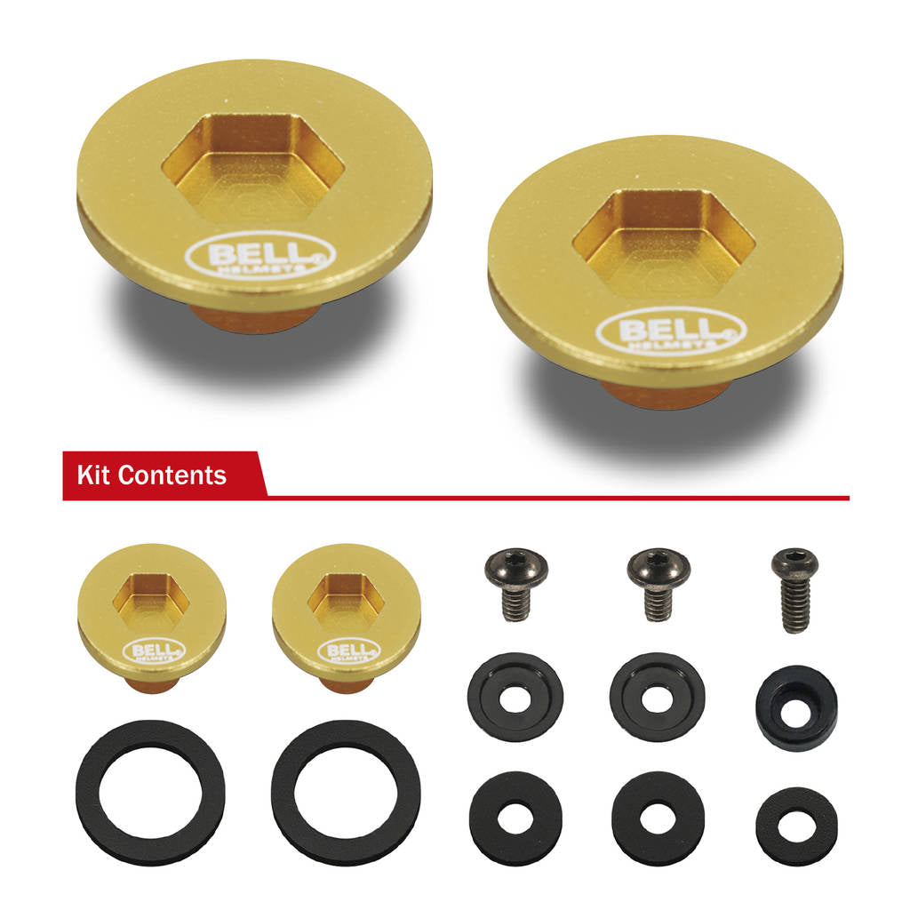 BELL 2020002 SV (SE03/SE05) Pivot kit & Screws, blue Photo-2 