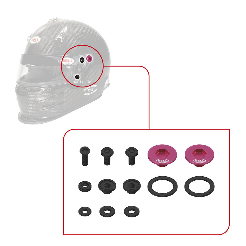 BELL 2020002 SV (SE03/SE05) Pivot kit & Screws, blue Photo-9 