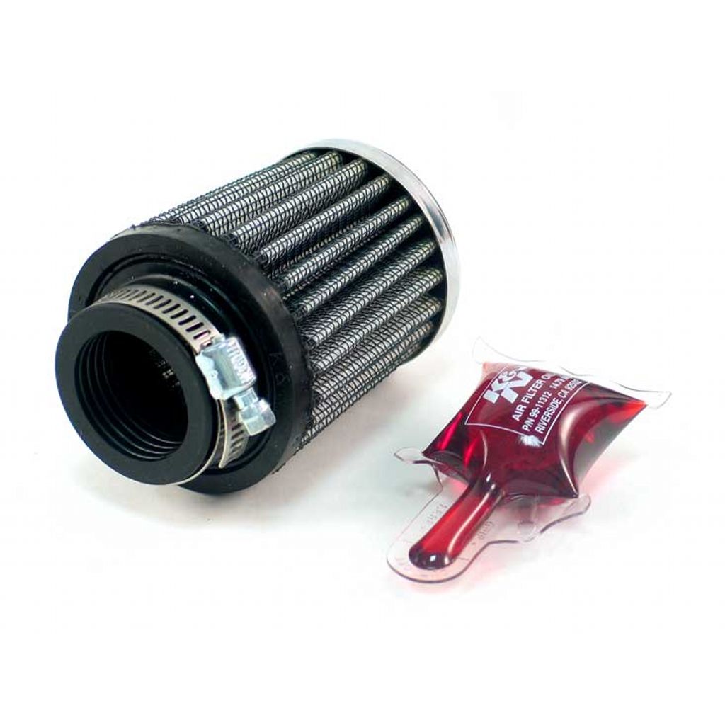 K&N RC-2540 UNIVERSAL Clamp-On Air Filter 1-1/8"FLG, 2-1/4"B, 2"T, 2-1/2"L Photo-0 