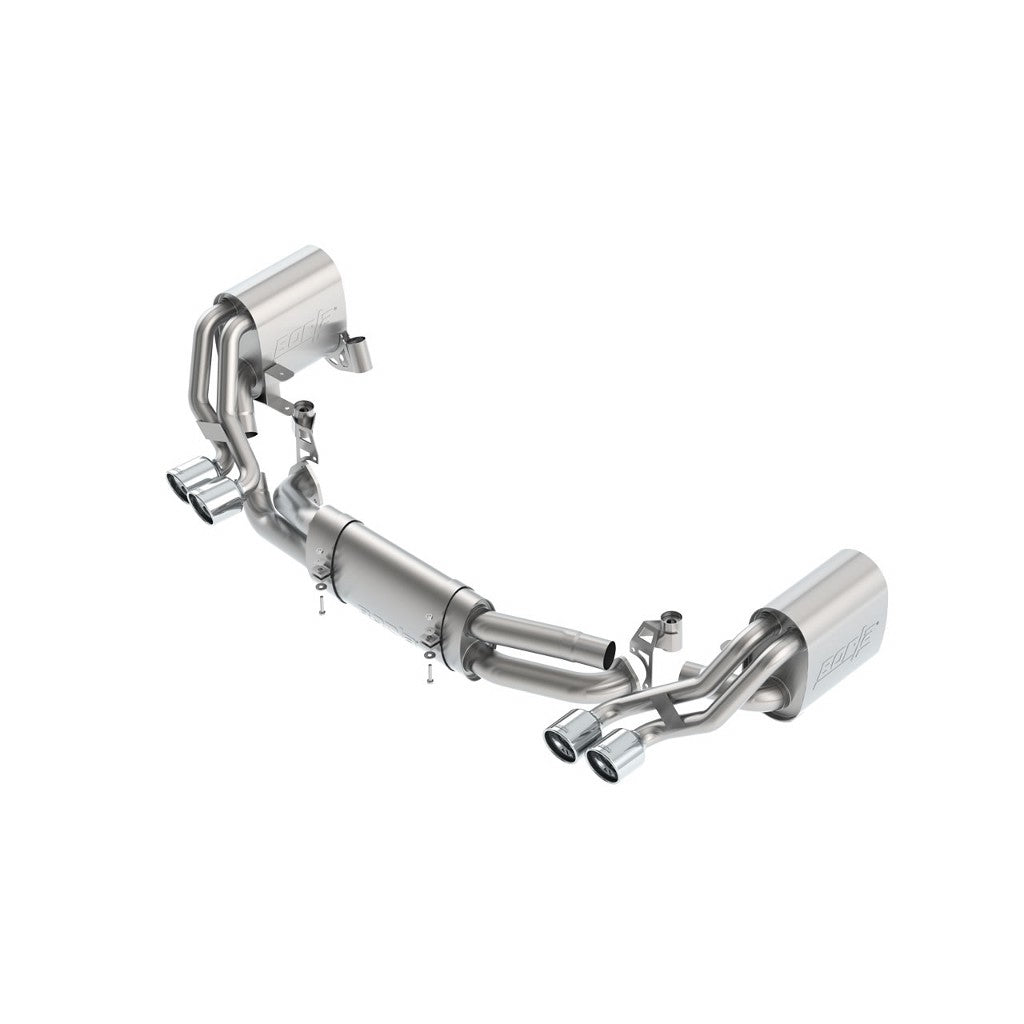 BORLA 140712 Cat-Back Exhaust S-Type PORSCHE 997.2 09-11 3.6L / 3.8L AT / MT RWD / AWD TIP: 3.5" RD X 4.5" Photo-0 