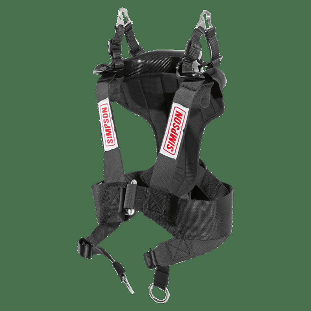 SIMPSON HYS.SML.11.PA Neck restraint (FIA) HYBRID S (post anchor HANS), carbon, size SML Photo-4 