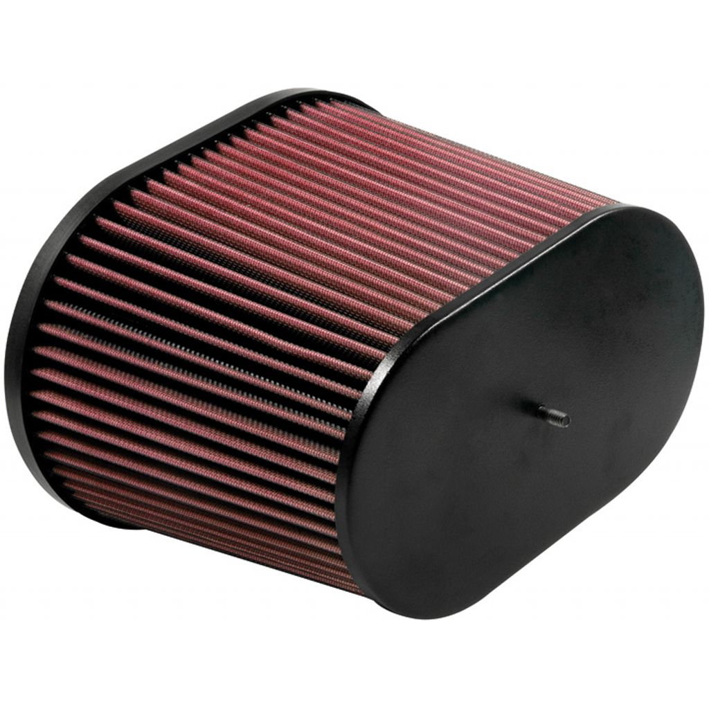 K&N RC-5178 Oval UNIVERSAL Air Filter 3-11/16"FLG, 10" X 7"B, 9" X 5-3/8"T, 7-7/8"H W/STUD Photo-0 