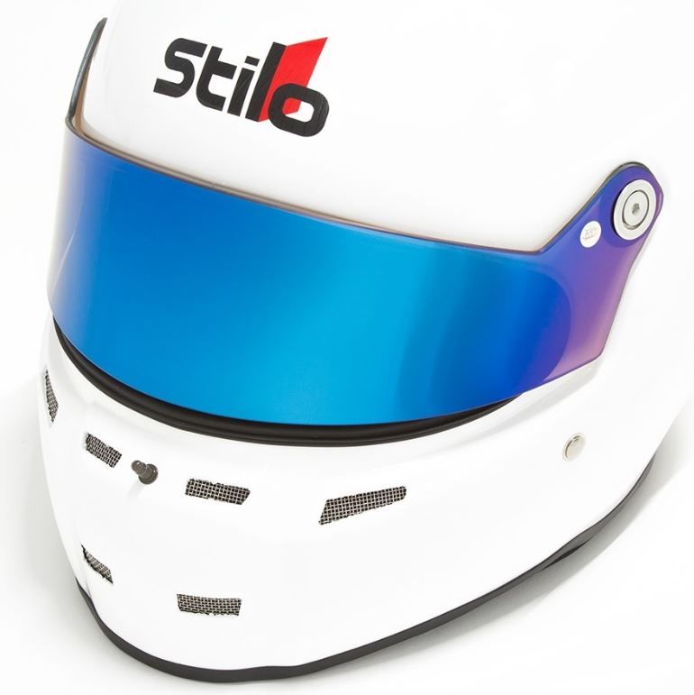 STILO YA0836 Short visor ST5 helmets, Iridium blue dark Photo-0 