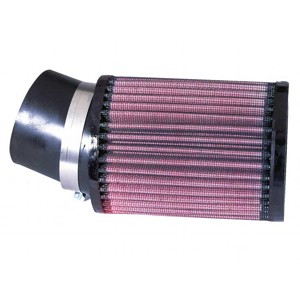 K&N RU-1760 UNIVERSAL Clamp-On Air Filter 2-7/16"20 DEG FLG, 3-3/4"OD, 5"H Photo-0 