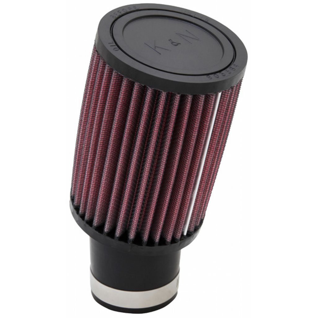 K&N RU-1780 UNIVERSAL Clamp-On Air Filter 2-1/16"17 DEG FLG, 3-1/2"OD, 5"H Photo-0 