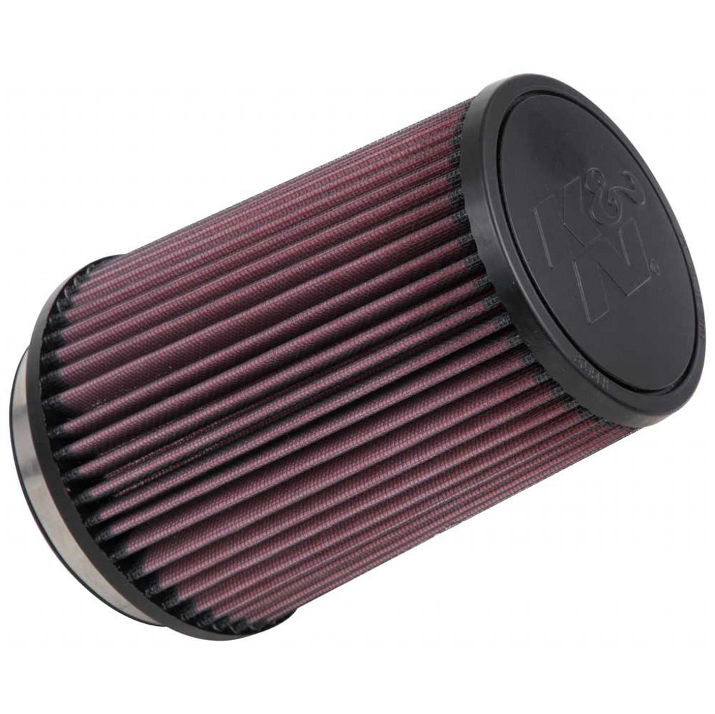 K&N RU-2590 UNIVERSAL Clamp-On Air Filter 4"FLG, 5-3/8"B, 4-3/8"T, 7"H Photo-0 