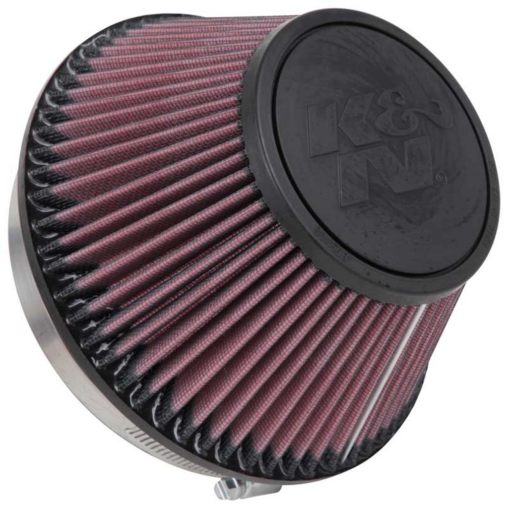 K&N RU-4600 UNIVERSAL Clamp-On Air Filter 6"FLG, 7-1/2"B, 4-1/2"T, 4"H Photo-0 