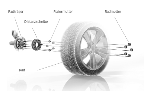 EIBACH 90.1.04.007.7 PRO-SPACER Kit (4mm Pair) Photo-1 