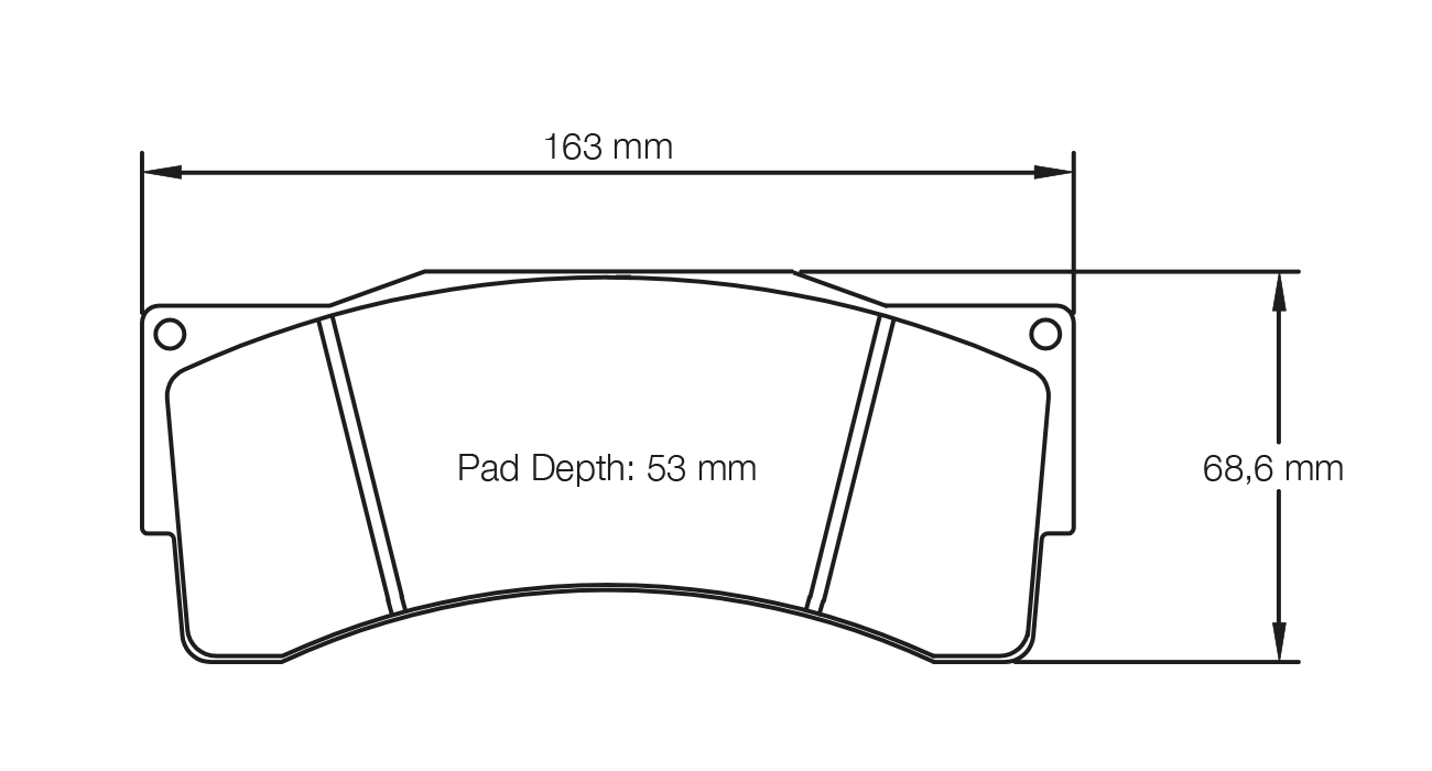 PAGID 2559-RSL1 Brake pads RSL1 Photo-0 