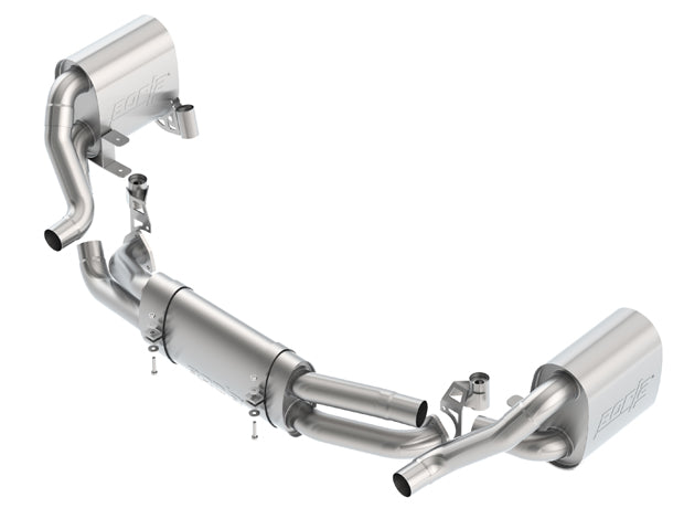 BORLA 140711 Cat-Back Exhaust S-Type PORSCHE 997.2 911 2009-2011 3.6L / 3.8L AT / MT RWD / AWD 2.5" W / OEM TIPS Photo-0 