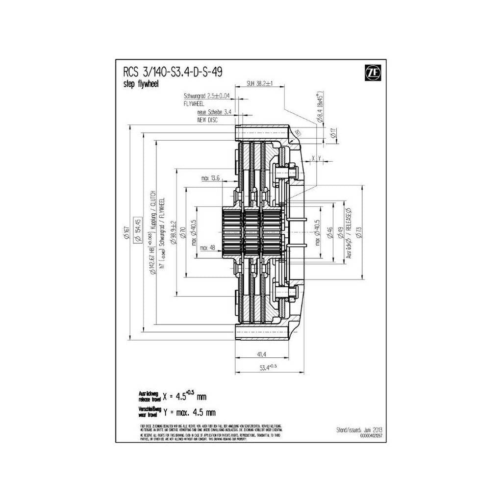 SACHS PERFORMANCE 003072000291 Clutch Housing RCS 140 Photo-1 