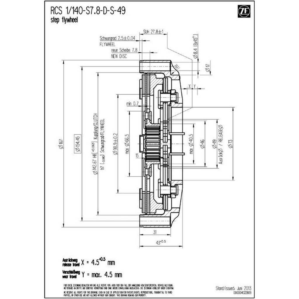 SACHS PERFORMANCE 003072000289 Clutch Housing RCS 140 Photo-1 