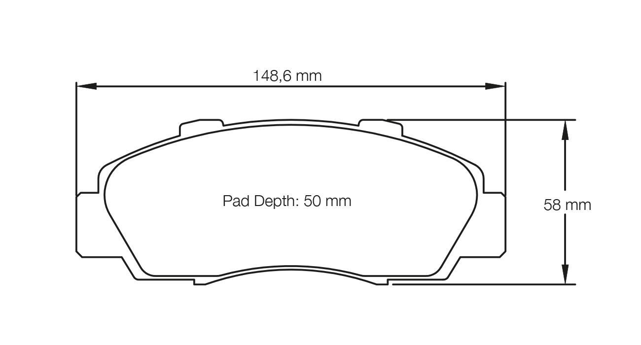 PAGID 2623-RSL29 Front brake pads RSL29 HONDA (Acura) Accord Type R 97 - 03 Photo-0 