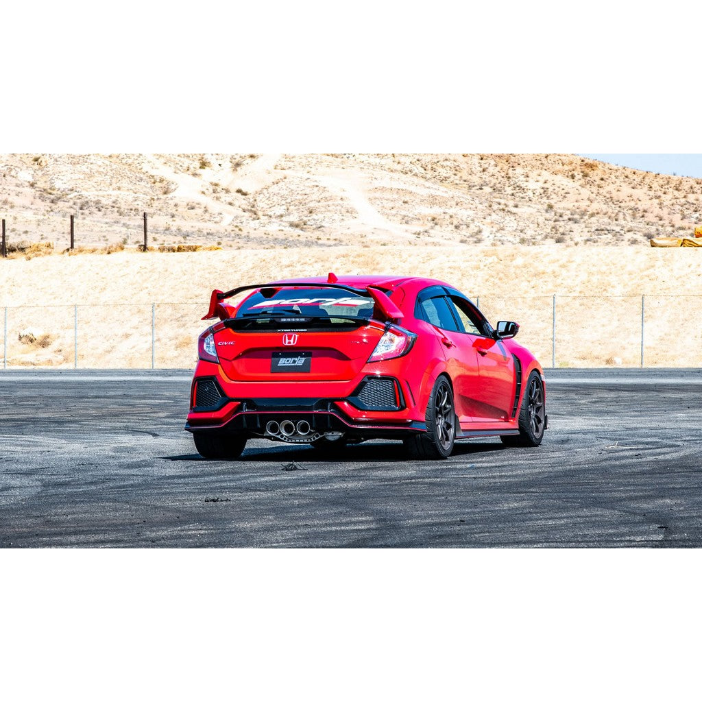 BORLA 140738 Exhaust system ATAK 2.75" for CIVIC TYPE R '17-'18 2.0L Photo-2 