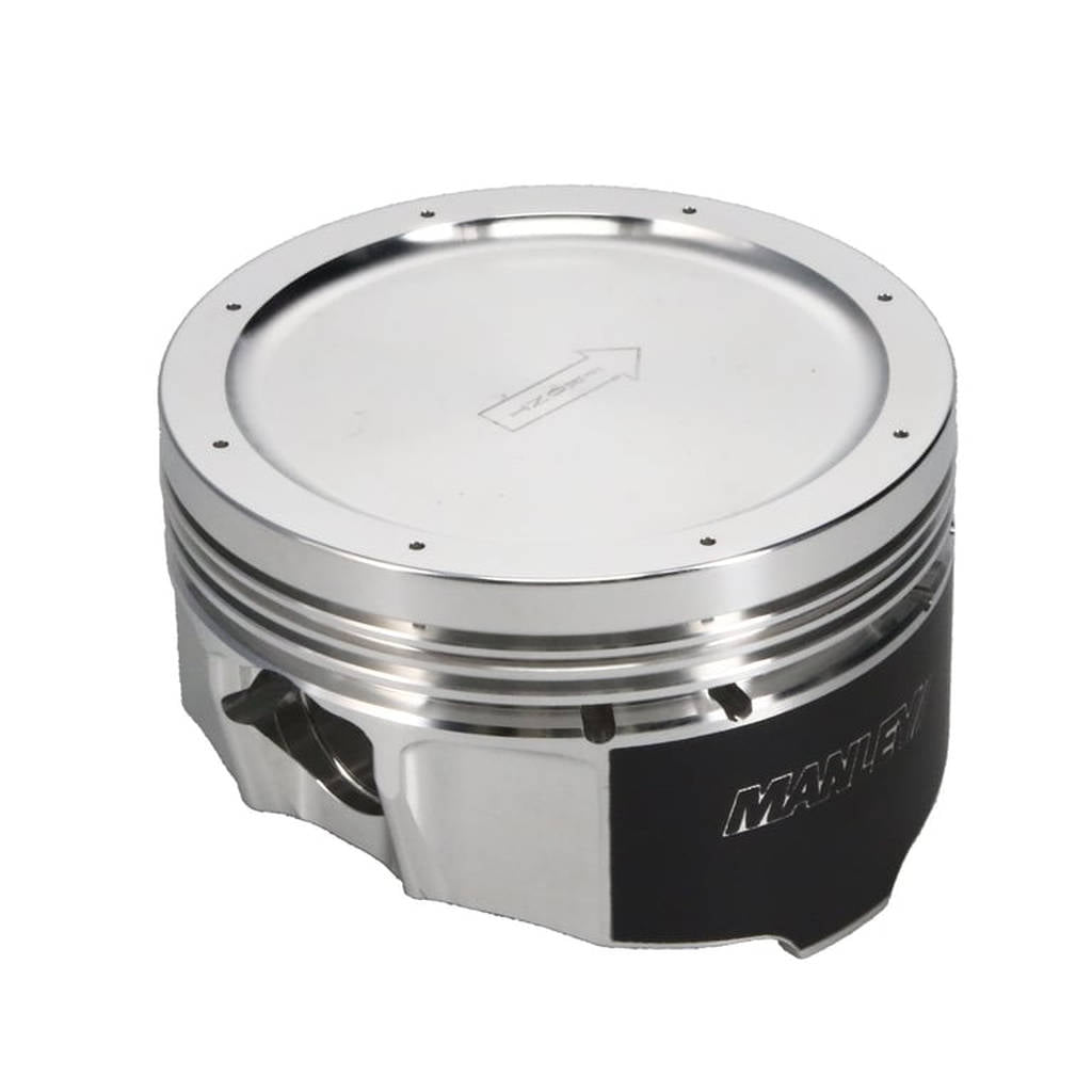 MANLEY 567070CE-8 Piston Set (3.700" Bore, 1.220" CH, -11.00 CC) for FORD 4.6L Modular V8 Photo-2 