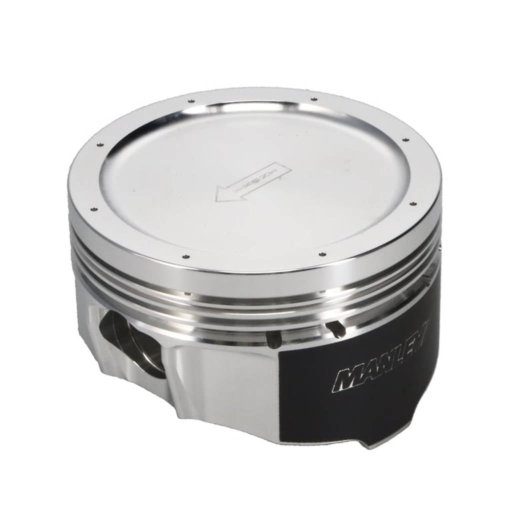 MANLEY 567070CE-8 Piston Set (3.700" Bore, 1.220" CH, -11.00 CC) for FORD 4.6L Modular V8 Photo-4 