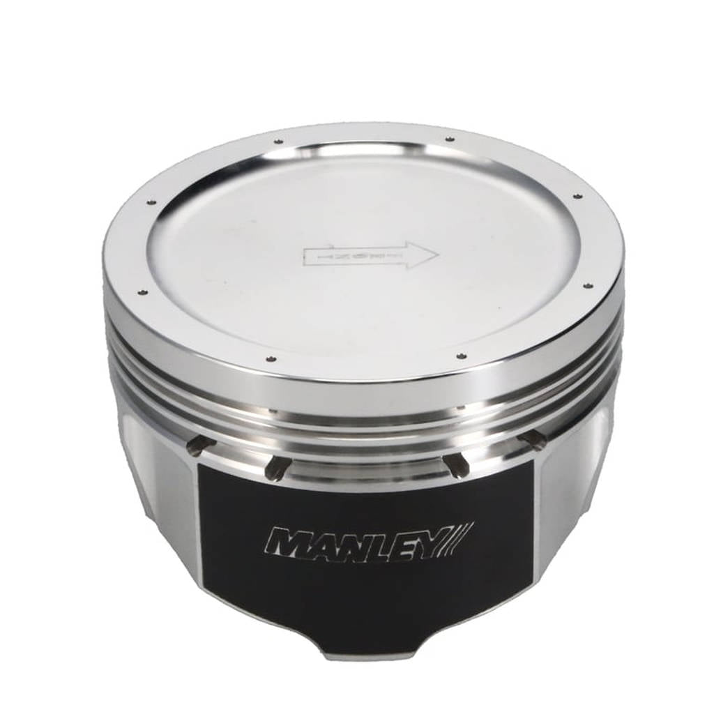 MANLEY 567030CE-8 Piston Set (3.582" Bore, 1.220" CH, -11.00 CC) for FORD 4.6L Modular V8 Photo-6 