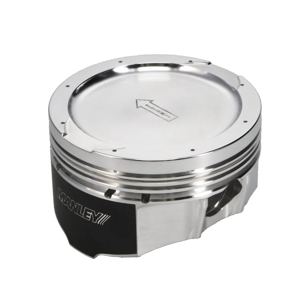 MANLEY 567270CE-8 Piston Set (3.700" Bore, 1.220" CH, -14.00 CC) for FORD 4.6L Modular V8 Photo-4 
