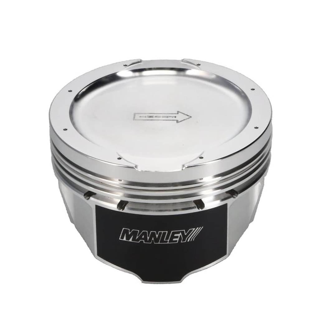 MANLEY 567270CE-8 Piston Set (3.700" Bore, 1.220" CH, -14.00 CC) for FORD 4.6L Modular V8 Photo-8 