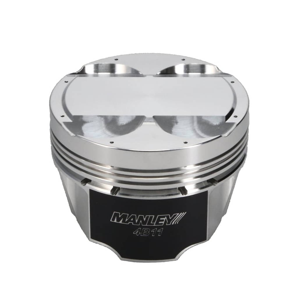 MANLEY 614200CE-4 Piston Set (86.00 mm Bore, 1.313" CH, -5.00 CC) for MITSUBISHI 2.0L 4B11T Photo-5 