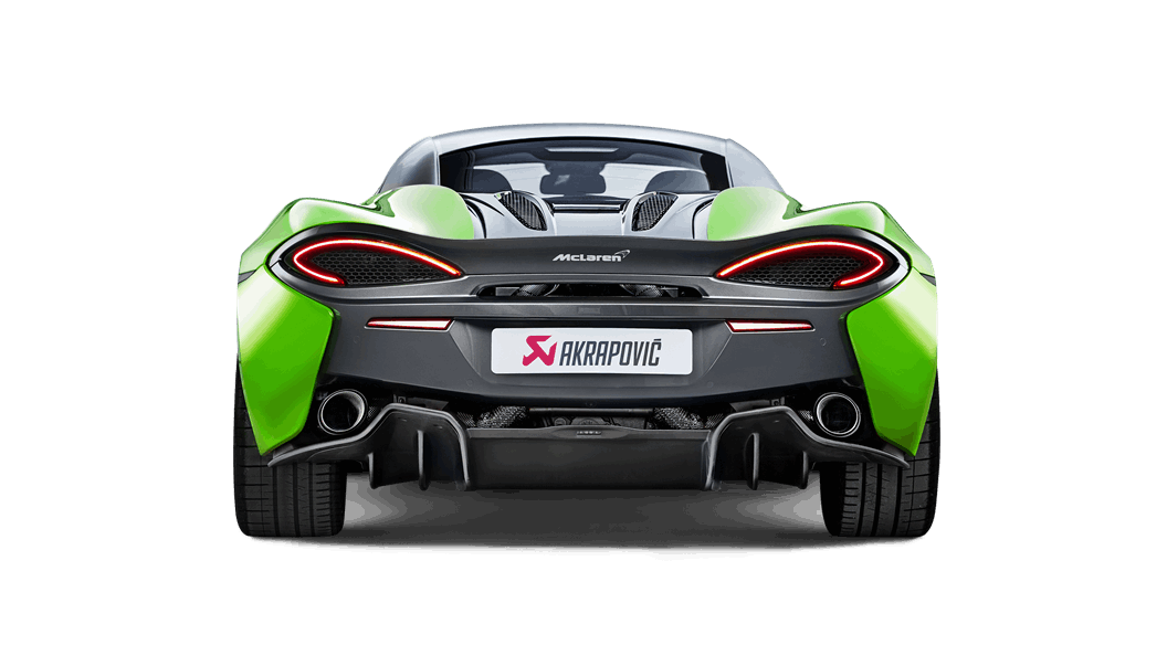 AKRAPOVIC S-MC/TI/3 Slip-On Line (Titanium) MCLAREN 570S/570S SPIDER/570GT 2016-2019 Photo-3 