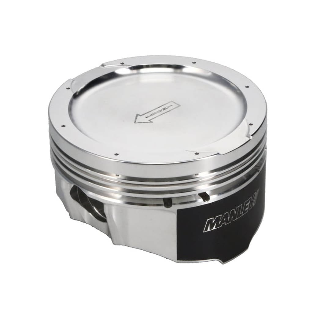 MANLEY 567170CE-8 Piston Set (3.700" Bore, 1.200" CH, -18.00 CC) for FORD 4.6L Modular V8 Photo-2 