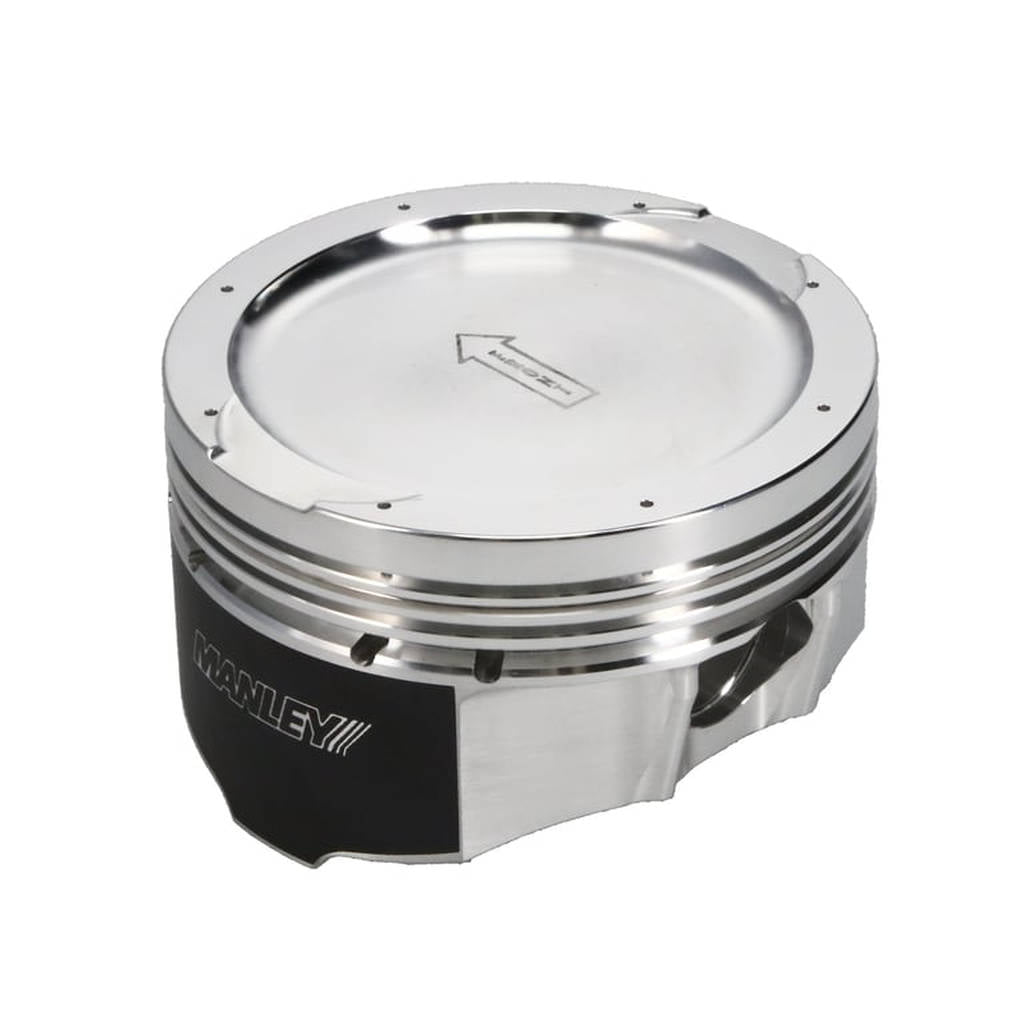 MANLEY 567170CE-8 Piston Set (3.700" Bore, 1.200" CH, -18.00 CC) for FORD 4.6L Modular V8 Photo-3 