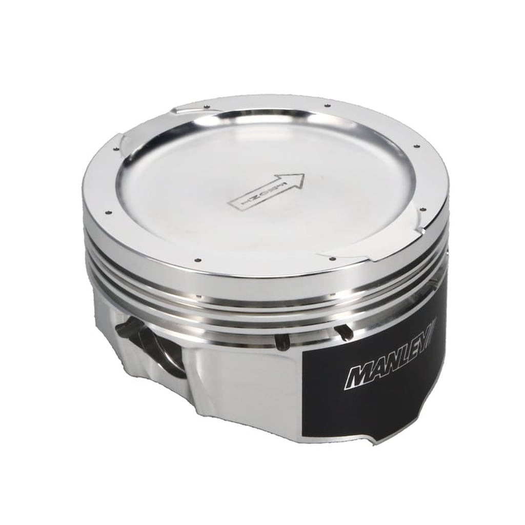 MANLEY 567170CE-8 Piston Set (3.700" Bore, 1.200" CH, -18.00 CC) for FORD 4.6L Modular V8 Photo-4 