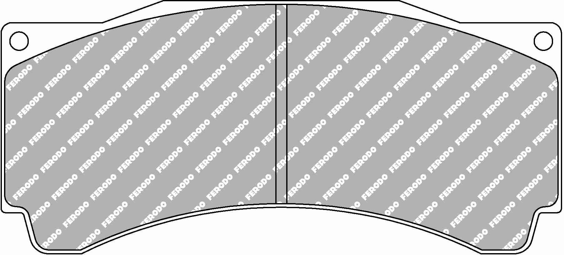 FERODO FRP3144GB Brake Pads DS3.12 for Caliper AP Racing CP9660 Photo-0 