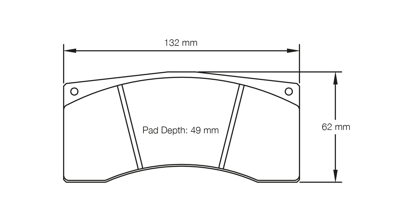 PAGID 2704-RSTD1 Rear brake pads RSTD1 BMW M8 GTE [race car] / M2 CS Racing [Permit A 450PS] / PORSCHE 991.2 GT2 RS Clubsport [race car] Photo-0 