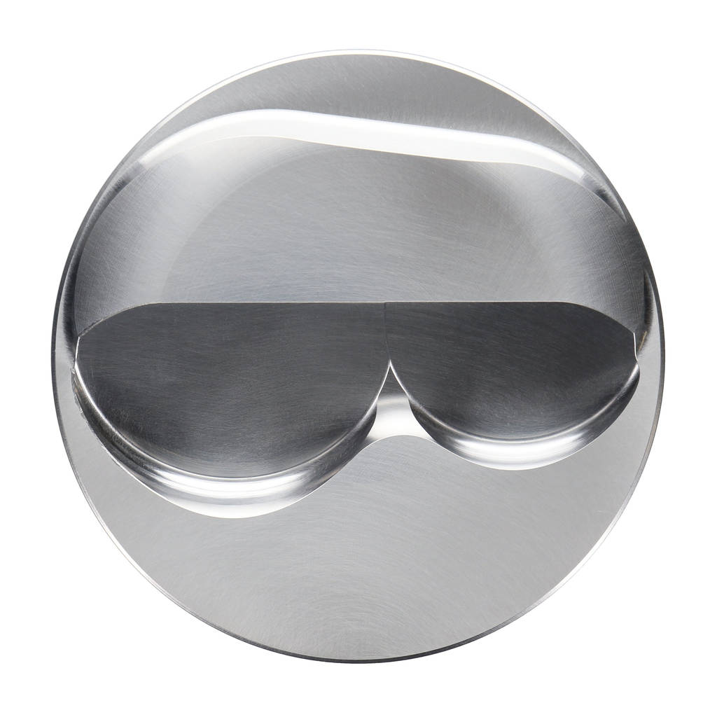 JE 242890R Piston Single (4.125 in. Bore, 1.125 in. CH, 12.80 CC) for CHEVROLET 400 Small Block Engine Photo-2 