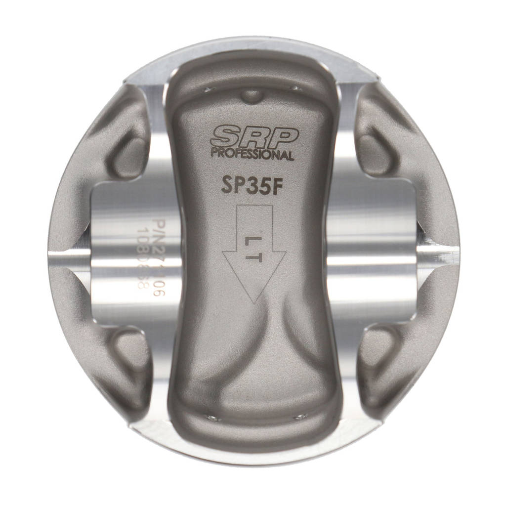 JE 271108L Piston Single SRP Pro 4032 (3.572 in. Bore, 1.220 in. CH, -17.00 CC) for FORD Modular Engine Photo-2 