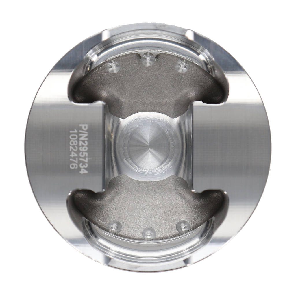 JE 295734S Piston Single (83.00 mm Bore, 1.204 in. CH, -26.80 CC) for VW JH 8V 2.0L Engine Photo-9 
