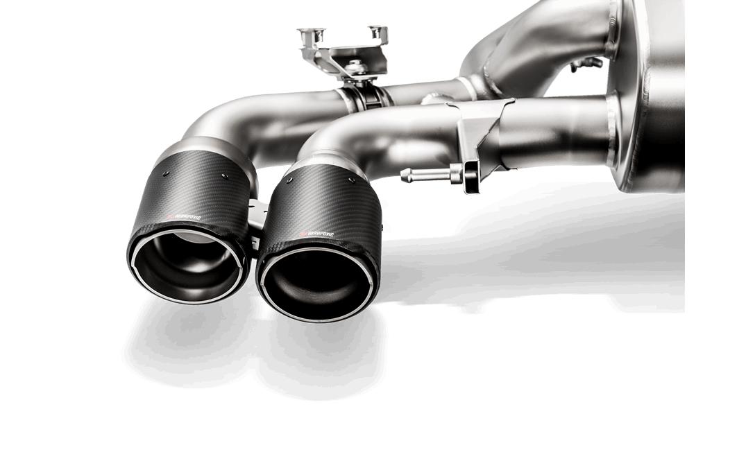 AKRAPOVIC TP-CT/47/RS Tail pipe set (Carbon) BMW M5/M5 Competition (F90) 2018-2019 ECE Type Approval Photo-0 