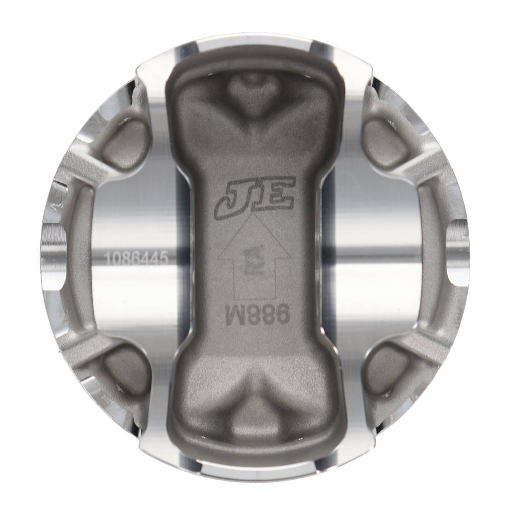 JE 346348R Piston Single (86.00 mm Bore, 1.158 in. CH, -3.00 CC) for NISSAN VR30DDTT Engine Photo-9 